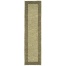 Liora Manne Madrid Border Indoor Rug Sage 24"X8'