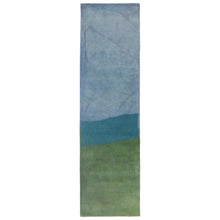 Liora Manne Piazza Zen Indoor Rug Sea Breeze 27"X10'