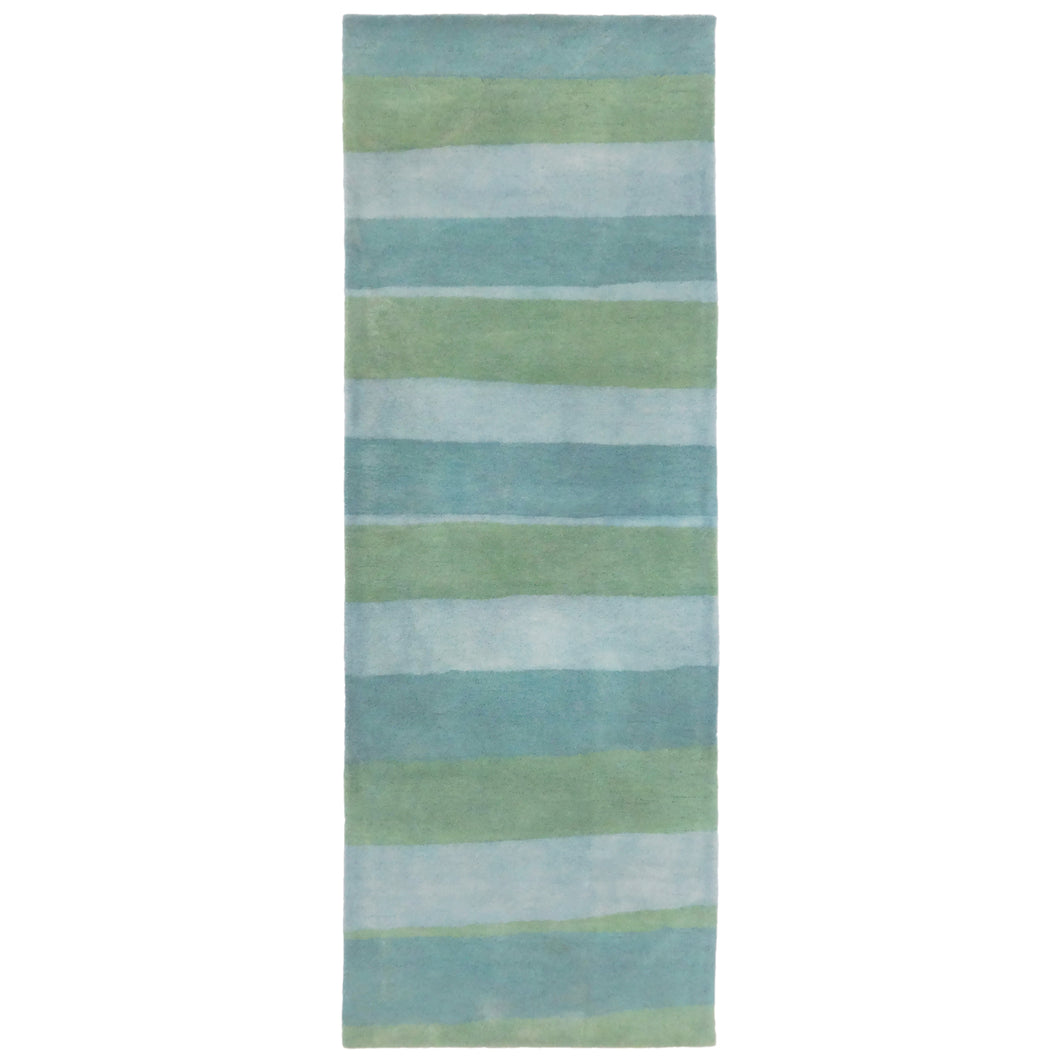 Liora Manne Piazza Stripes Indoor Rug Sea Breeze 27