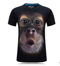 Brand 3D T Shirt Men Hip Hop T-shirt 5XL 6XL Plus Size Mens Funny T Shirts Luxury Brand Camiseta Animals Print Tee Shirt Homme
