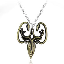 Game of Thrones Stark family lion wolf dragon deer Lannister Targaryen Stark Baratheon Arryn Greyjoy family members necklace