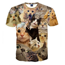 Mr.1991 brand fashion cute super powers cartoon cat 3D t-shirt for boys fashion girls 3D t shirt big kids 6-18 years t shirt A9