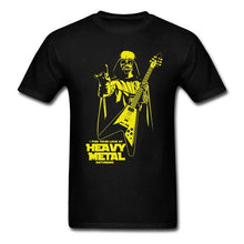 Mens Funny T Shirt Darth Vader Heavy Metal Designer T-Shirts Short Sleeve Tee Shirts Creative Star Wars tshirts Adult S-2XL
