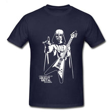 Mens Funny T Shirt Darth Vader Heavy Metal Designer T-Shirts Short Sleeve Tee Shirts Creative Star Wars tshirts Adult S-2XL