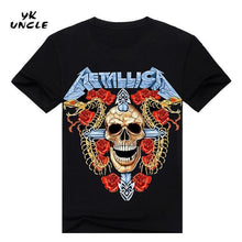 Hip Hop T shirt Men Tshirt T-shirt 3D Sickle Skulls Motorcycle Shackle Printed Casual-shirt Mens Casual Clothes Tee 3XL,YK UNCLE