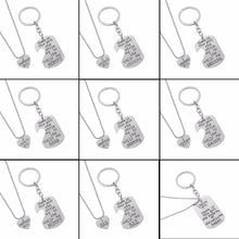 2017 There Is This Girl She Stole My Heart She Calls Me DADDY MOMMY MOM GRANDMA GRANDPA Heart Necklaces & Pendants Keychain