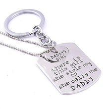 2017 There Is This Girl She Stole My Heart She Calls Me DADDY MOMMY MOM GRANDMA GRANDPA Heart Necklaces & Pendants Keychain