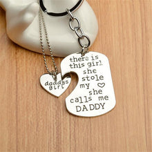 2017 There Is This Girl She Stole My Heart She Calls Me DADDY MOMMY MOM GRANDMA GRANDPA Heart Necklaces & Pendants Keychain