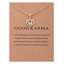 Fashion Jewelry Good Karma Happy Lotus Choker Necklace