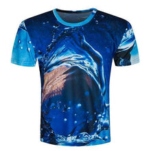 Skull poker print Men short sleeve T shirt 3d t-shirt casual breathable t-shirt plus-size tshirt homme New design ZOOTOP BEAR