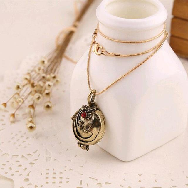 Tomtosh 2016 New Fashion Vintage Necklaces & Pendants Vampire Diaries Elena Gilbert Necklace Verbena Necklace