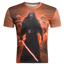 2016 New Short Sleeve Male Tees Summer Camisetas Fashion Brand clothing Star Wars/Deadpool/Darth Vader men 3D T Shirt fitness