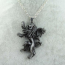 Game of Thrones Stark family lion wolf dragon deer Lannister Targaryen Stark Baratheon Arryn Greyjoy family members necklace