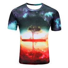 2017 Novelty 3D t shirt Men Multicolor Paint Printed Hip Hop Crewneck short Sleeve Men Women t-shirt tee tops wholesale
