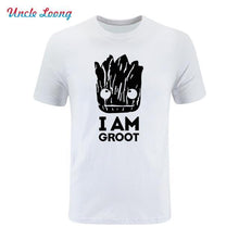 2017 Summer New Printed Guardians of the Galaxy T Shirt Men Short Sleeve Cotton I Am fashion T Shirts Top Tees Shirt