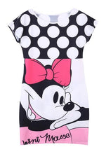 2017 fashion Minnie Mouse Women Dress Summer Sexy Pencil Dresses Bodycon S 3XL Vintage Fitness Vestidos Print Cute Women Dress