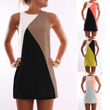 2017New Women Clothes Summer Sexy Women Sleeveless Party Dress  Cocktail Casual Mini Dress