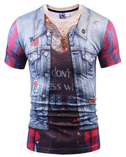 Mr.1991inc Hot New Style Casual Men 3D T Shirt Short Sleeve tattoo black suit Digital Printing Summer Tops size S-XXXL 5988