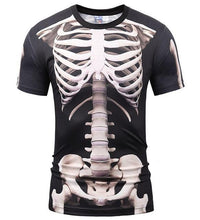Mr.1991inc Hot New Style Casual Men 3D T Shirt Short Sleeve tattoo black suit Digital Printing Summer Tops size S-XXXL 5988