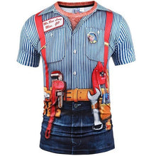 Mr.1991inc Hot New Style Casual Men 3D T Shirt Short Sleeve tattoo black suit Digital Printing Summer Tops size S-XXXL 5988