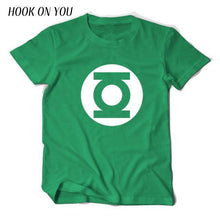 Comic LOGO Super Hero T Shirt Superman Batman Captain America the Flash Marvel Movie Men Cosplay T-Shirts superhero Geek Tee