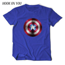 Comic LOGO Super Hero T Shirt Superman Batman Captain America the Flash Marvel Movie Men Cosplay T-Shirts superhero Geek Tee