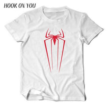 Comic LOGO Super Hero T Shirt Superman Batman Captain America the Flash Marvel Movie Men Cosplay T-Shirts superhero Geek Tee