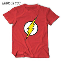 Comic LOGO Super Hero T Shirt Superman Batman Captain America the Flash Marvel Movie Men Cosplay T-Shirts superhero Geek Tee
