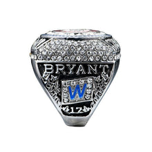 2016 CHICAGO CUBS WORLD SERIES CHAMPIONSHIP RING BRYANT WITH NUMBER 17 REPLICA RIING US SIZE 8 9 10 11 12 13 14 AVAILABLE