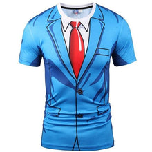 Mr.1991INC 3D Men/Women t shirt Short Sleeve Summer t-shirts Newfangled False 2 pieces Skull Printing Hot Tops Pint Tees S-3XL