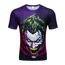 2017 High Quality Water Droplets Move Printed 3D T-shirts Punk 3D Short Sleeve T-Shirt M-4XL /6 style Men's T-Shirts