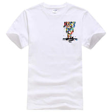 2017 New Fashion Just Do It T shirt Brand Clothing Hip Hop Letter Print Men T Shirt Short Sleeve Anime High Quality T-Shirt Men