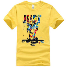 2017 New Fashion Just Do It T shirt Brand Clothing Hip Hop Letter Print Men T Shirt Short Sleeve Anime High Quality T-Shirt Men
