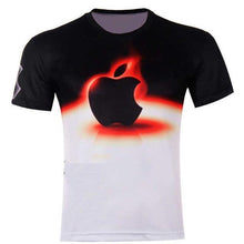 2016 New summer short sleeve round collar 3d printed t shirt men brand 100% Polyester men's 3D t shirt fashion Men's Clothing