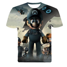 2016 New summer short sleeve round collar 3d printed t shirt men brand 100% Polyester men's 3D t shirt fashion Men's Clothing