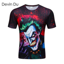 2016 New summer short sleeve round collar 3d printed t shirt men brand 100% Polyester men's 3D t shirt fashion Men's Clothing