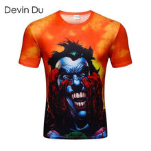 2016 New summer short sleeve round collar 3d printed t shirt men brand 100% Polyester men's 3D t shirt fashion Men's Clothing
