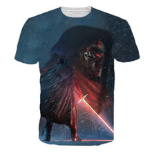 Men Star wars 3D T Shirt Darth Vader Kylo Ren Top