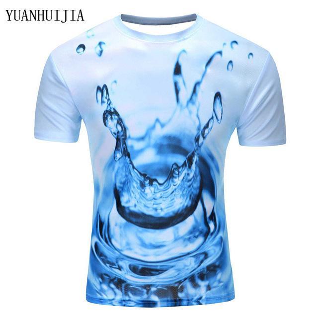 Brand New Summer Designer 3D Printed T Shirt Men'S Short Sleeve Tshirt Creative forest Men'S T-Shirt M-4XL plus size tops & tees