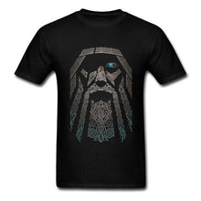 Gorgeous T Shirts Men Boy 100% Cotton Short Sleeve Odin Vikings Group Tops Clothing Men T-shirts