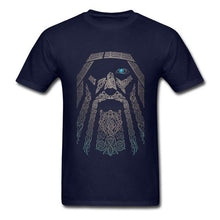 Gorgeous T Shirts Men Boy 100% Cotton Short Sleeve Odin Vikings Group Tops Clothing Men T-shirts