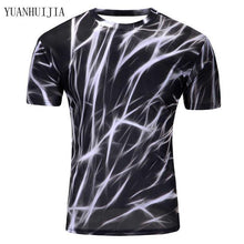 2017new galaxy space 3D t shirt lovely kitten cat eat pizza funny tops tee short sleeve summer shirts for men