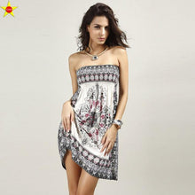 Plus Size Casual Women Dresses 2016 Summer Deep V Backless Sundresses Sexy Women Silk Dress Extra Large Beach Style Hot Sale