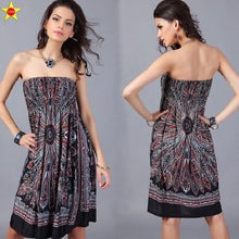 Plus Size Casual Women Dresses 2016 Summer Deep V Backless Sundresses Sexy Women Silk Dress Extra Large Beach Style Hot Sale