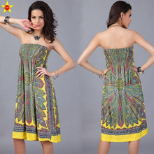 Plus Size Casual Women Dresses 2016 Summer Deep V Backless Sundresses Sexy Women Silk Dress Extra Large Beach Style Hot Sale