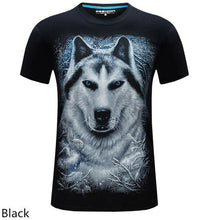 Men T Shirt 2016 The New 3d Printed White tiger / snake / skull and wolf/Indian wolf/ T Shirts male Casual Brand T-Shirt tops
