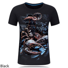Men T Shirt 2016 The New 3d Printed White tiger / snake / skull and wolf/Indian wolf/ T Shirts male Casual Brand T-Shirt tops