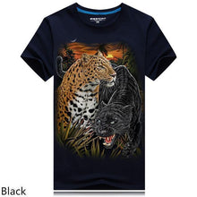 Men T Shirt 2016 The New 3d Printed White tiger / snake / skull and wolf/Indian wolf/ T Shirts male Casual Brand T-Shirt tops