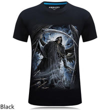 Men T Shirt 2016 The New 3d Printed White tiger / snake / skull and wolf/Indian wolf/ T Shirts male Casual Brand T-Shirt tops