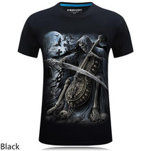 Men T Shirt 2016 The New 3d Printed White tiger / snake / skull and wolf/Indian wolf/ T Shirts male Casual Brand T-Shirt tops